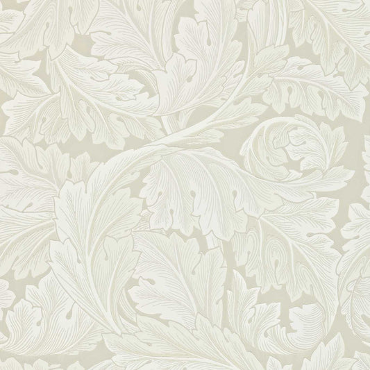 MORRIS & CO Acanthus   Wallpaper Leaves , Trees Chalk  Surflex-Printed Wallpaper - DARW212554