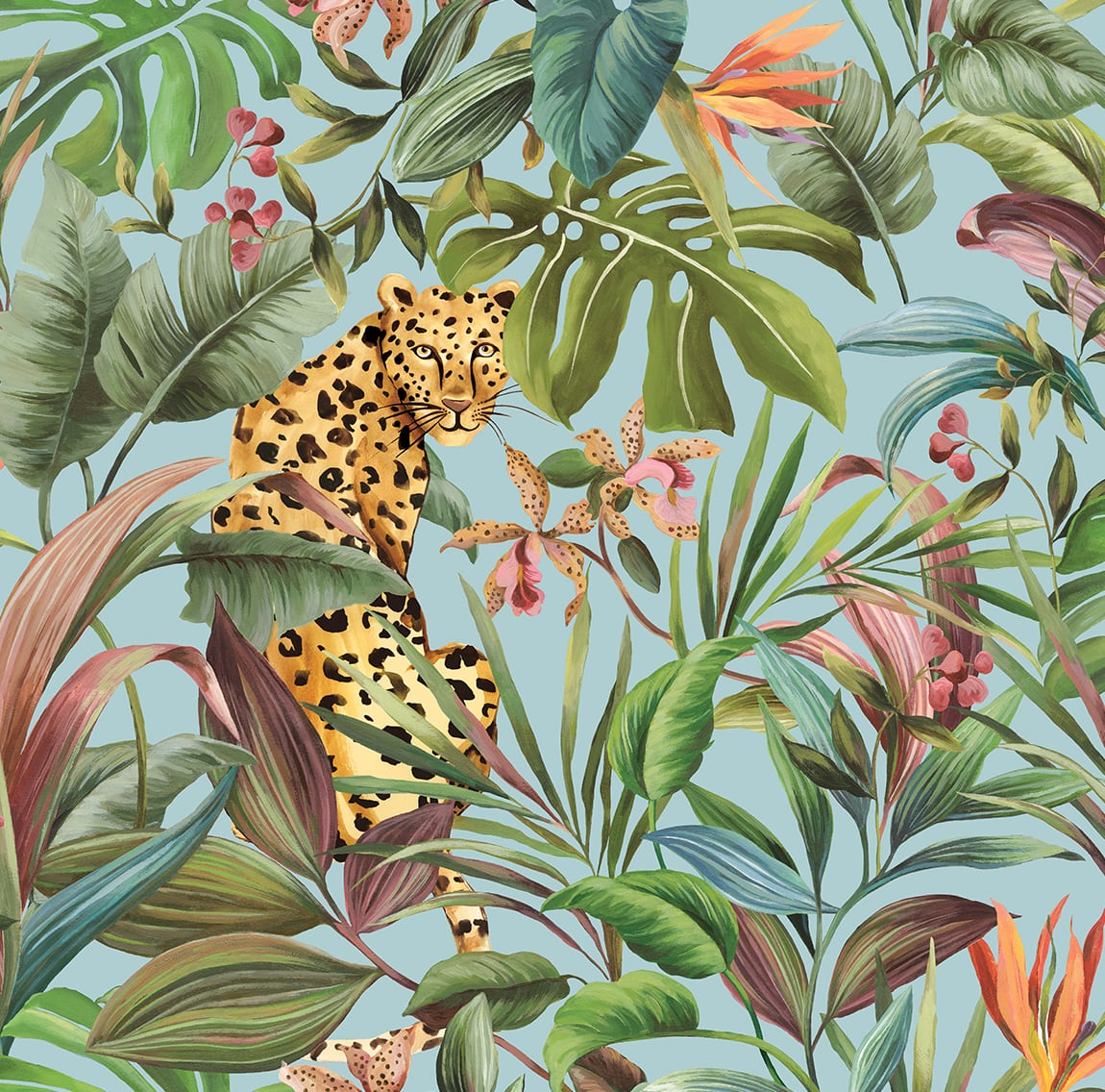 Tropical-Leopard--Daisy-Bennett-Peel-and-Stick-DB20102