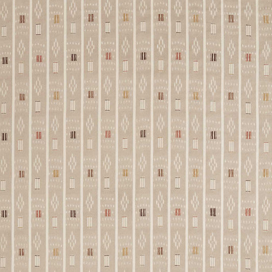 SANDERSON Safar Fabric Abstract, Graphic Shiitake   - DBOT237529