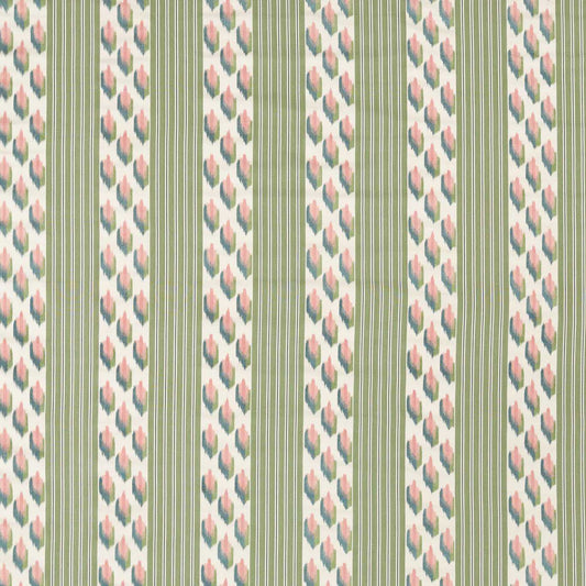 SANDERSON Musafir Fabric Abstract, Graphic Cardamom,Namak   - DBOT237530