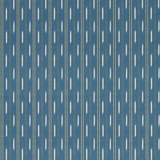 SANDERSON Mudmi Wallpaper Stripes Persian Blue   - DBOW217459