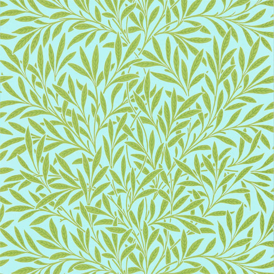 MORRIS & CO Willow Wallpaper Leaves , Trees Sky,Leaf  Surflex-Printed Wallpaper - DBPW216964