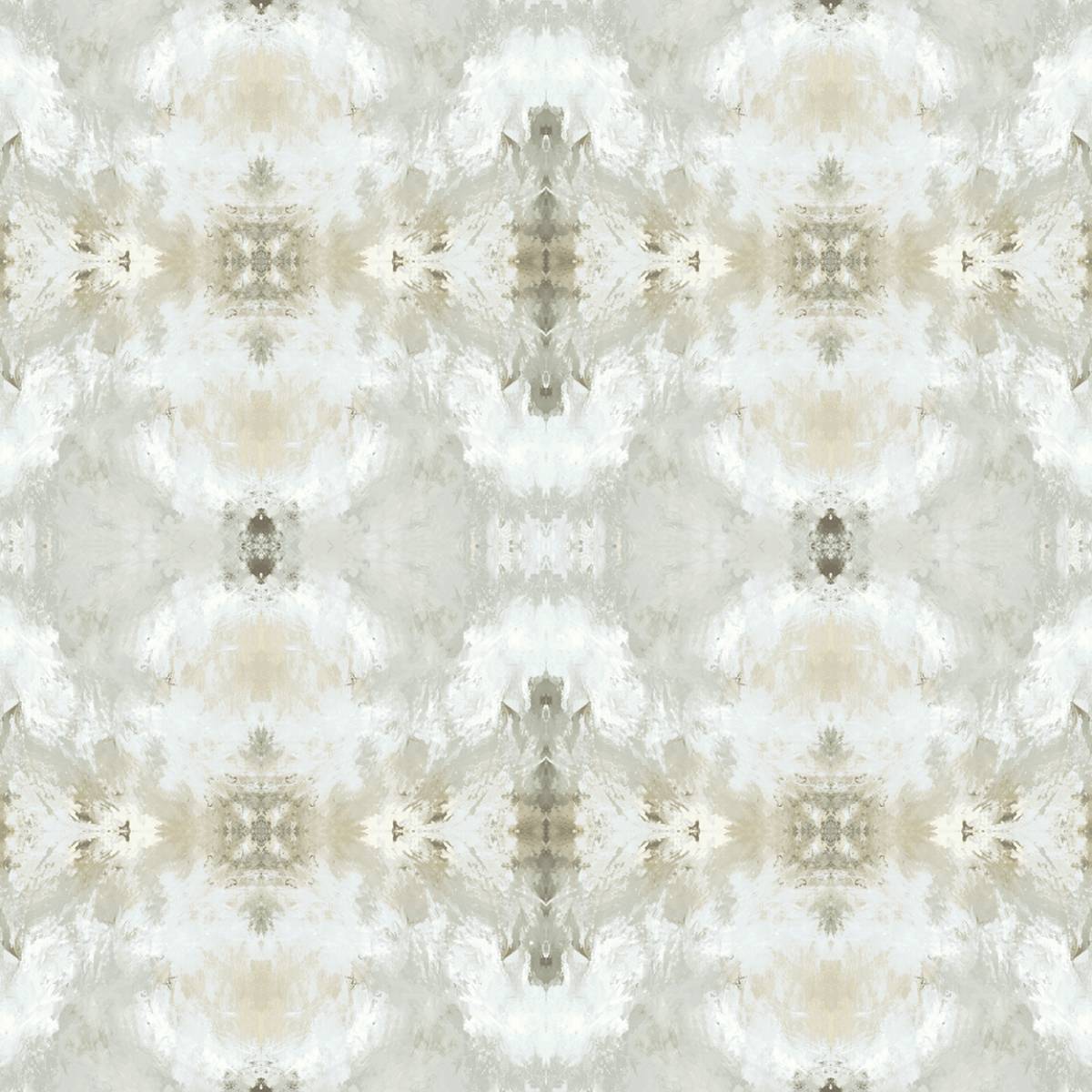 Daisy Bennett Designs West Boulevard Collection Kaleidoscope Abstract Contemporary Grey Matte Sidewall - DBW1002