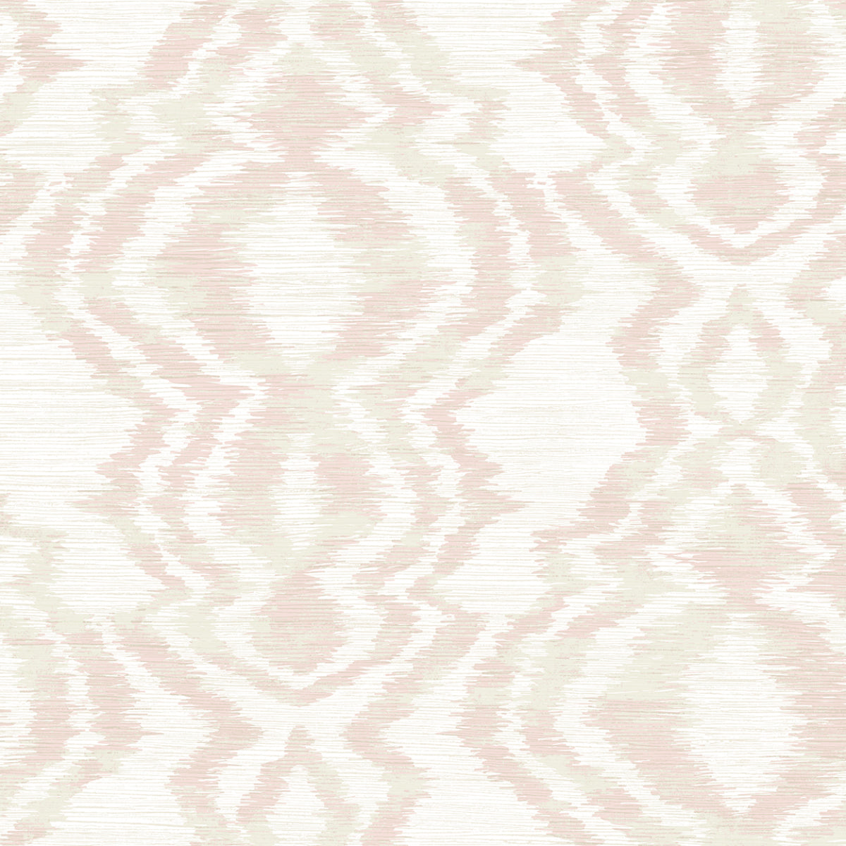 Daisy Bennett Designs West Boulevard Collection Moirella Abstract Contemporary Pink Matte Sidewall - DBW8006