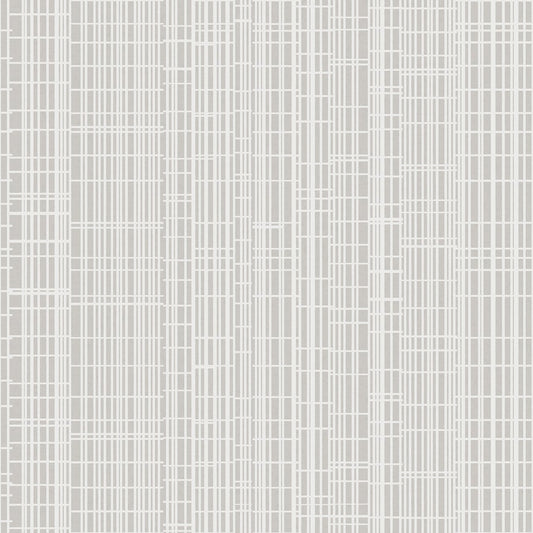 Galerie Wallcoverings  Designer Colours  Block Pattern   Silver Grey Shimmer  - DC30173