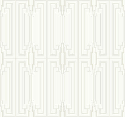 Collins & Company Deco 2 Manhattan Geometric Contemporary Off-White Matte  - DC60000