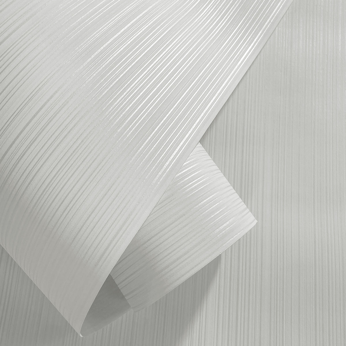 Collins & Company Deco 2 Brooklyn Stria Striped Contemporary Off-White Metallic  - DC60201