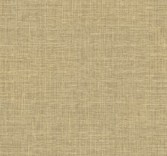 Collins & Company Deco 2 Soho Linen Linen Contemporary Gold Metallic Sidewall - DC60416