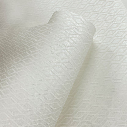 Collins & Company Deco 2 Fifth Avenue Diamond Geometric Contemporary Off-White Metallic  - DC60600