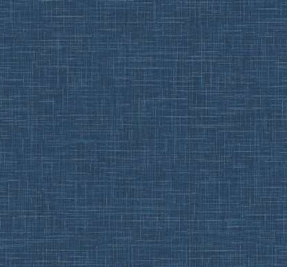 Collins & Company Deco 2 Glitter Faux Finish Linen Contemporary Blue Metallic  - DC60702