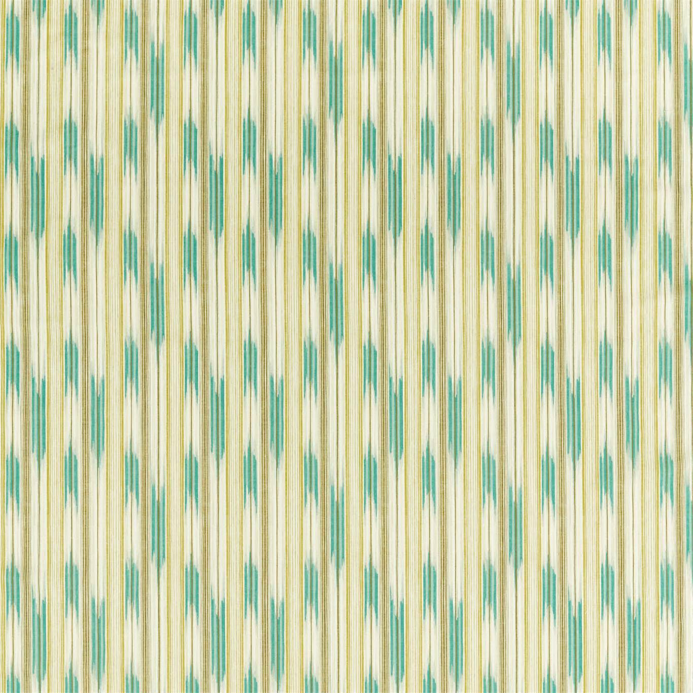 SANDERSON Ishi Fabric Abstract , Graphic Nettle,Celeste   - DCAC226645