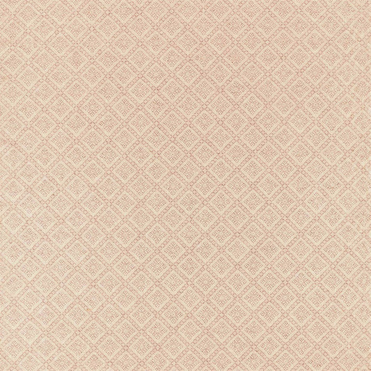 SANDERSON Baroda Fabric Geometric Coral   - DCAC236916