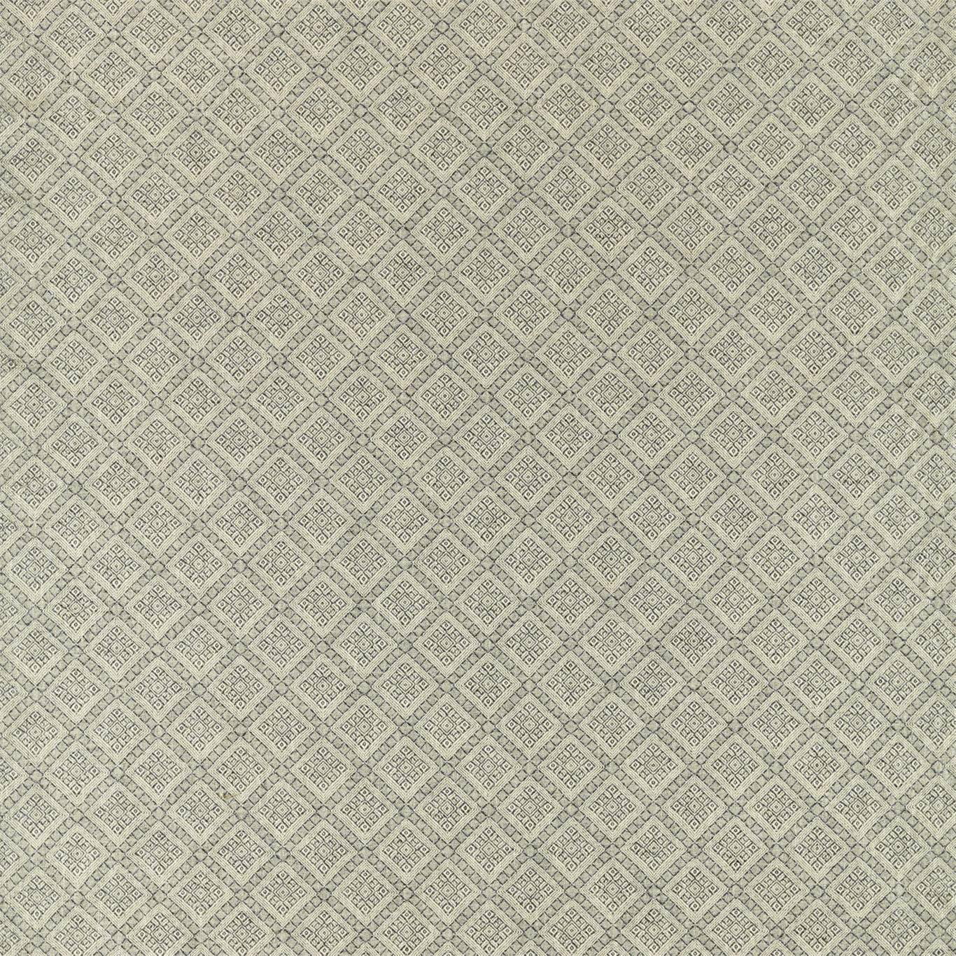 SANDERSON Baroda Fabric Geometric Charcoal   - DCAC236917