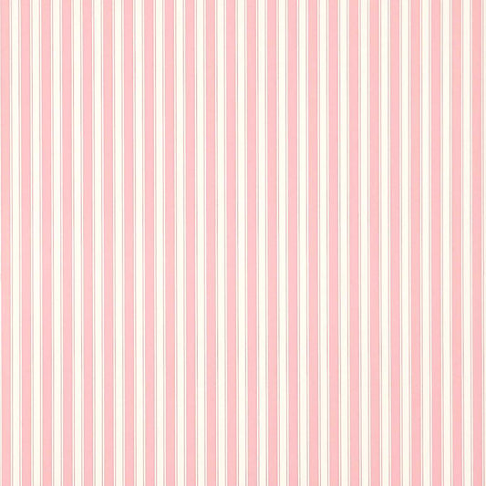 SANDERSON New Tiger Stripe Wallpaper Stripes Rose, Ivory  Flexo-Printed Wallpaper - DCAVTP101