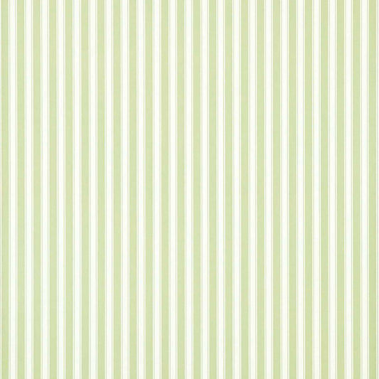 SANDERSON New Tiger Stripe Wallpaper Stripes Leaf Green, Ivory  Flexo-Printed Wallpaper - DCAVTP103
