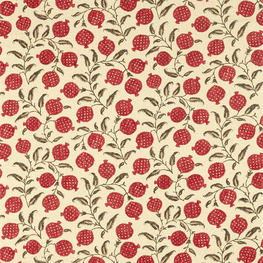 SANDERSON Anaar Fabric Leaves , Trees Madder   - DCEF226627