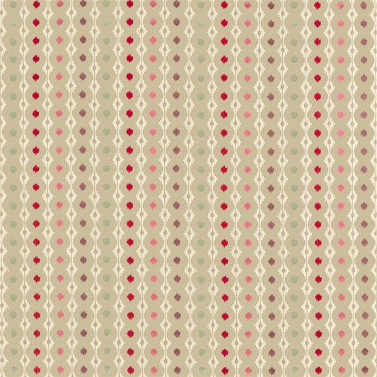 SANDERSON Mossi Fabric Stripes Tyrian   - DCEF236890