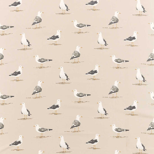 SANDERSON Shore Birds  Fabric Birds Driftwood   - DCOA226494