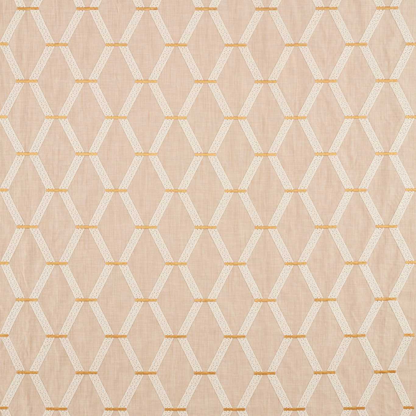 SANDERSON Hemsby Fabric Geometric Ochre   - DCOA236668