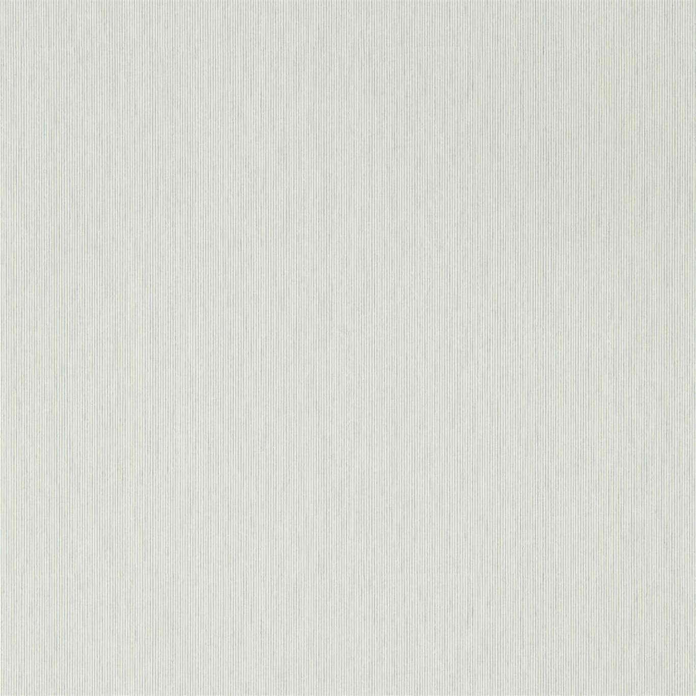 SANDERSON Caspian Strie Wallpaper Plains , Textures Silver  Gravure - Wide Width Printed Wallpaper - DCPW216774