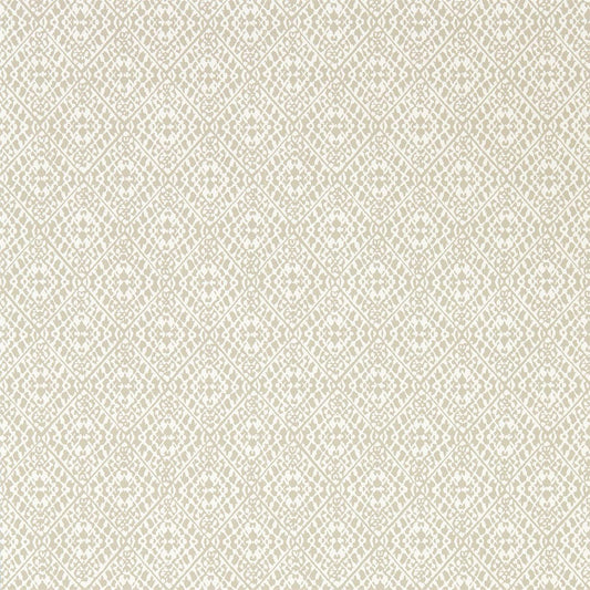 SANDERSON Pinjara Trellis Wallpaper Geometric Linen  Rotary Printed Wallpaper - DCPW216784