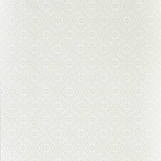 SANDERSON Pinjara Trellis Wallpaper Geometric Ivory  Rotary Printed Wallpaper - DCPW216785