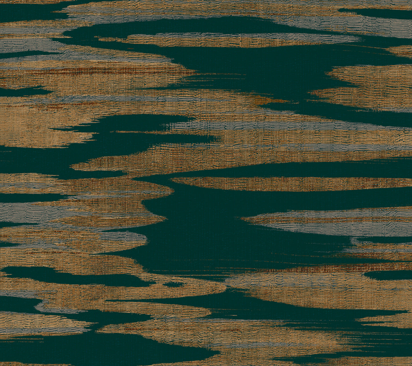 York Wallcoverings Antonina Vella Dazzling Dimensions Volume II Nimbus Teal Wallpaper  Bohemian Blues   - DD3823