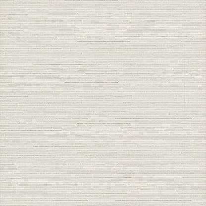 York Wallcoverings Antonina Vella Dazzling Dimensions Volume II Ribbon Bamboo White & Silver Metallic Wallpaper Metallics Metallics White & Silver Metallic   - DD3833