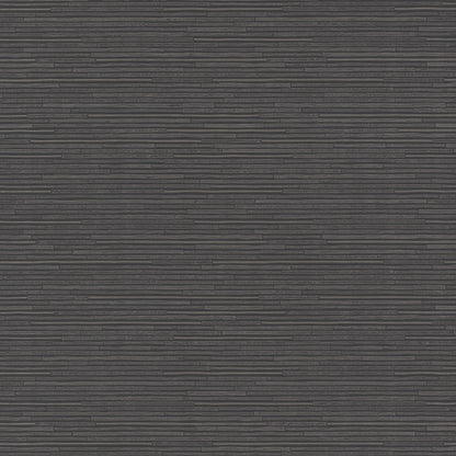 York Wallcoverings Antonina Vella Dazzling Dimensions Volume II Ribbon Bamboo Black and Silver Metallic Wallpaper  Metallics Metallics   - DD3835