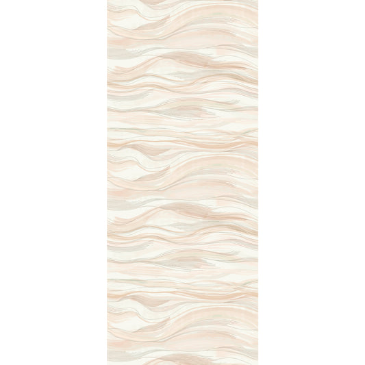 York Wallcoverings Grasscloth II Currents Beige Wall Mural  Geometrics Beiges   - DD3843M