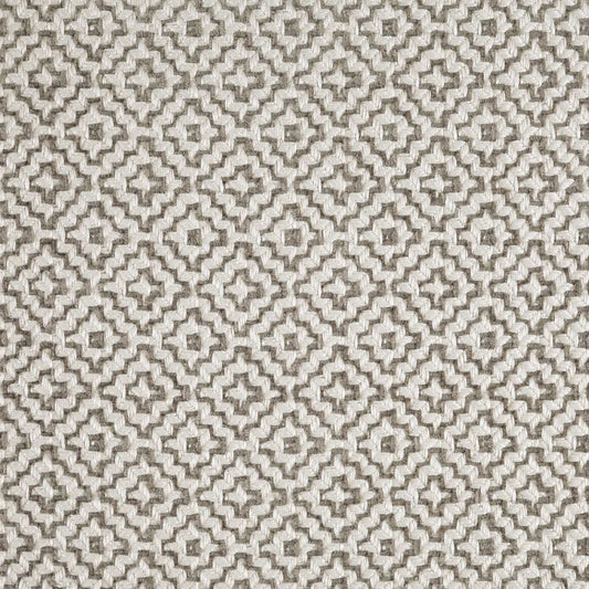 SANDERSON Linden Fabric Geometric Pebble   - DDAE236489