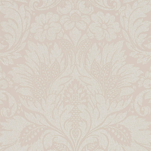 SANDERSON Kent  Wallpaper Damasks Linen  Rotary Printed Wallpaper - DDAM216391