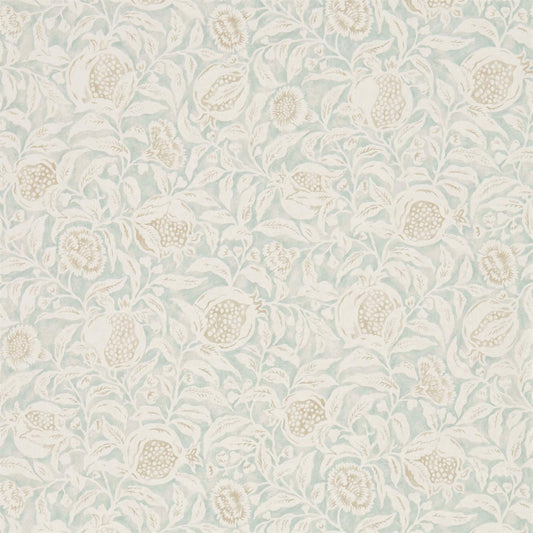 SANDERSON Annandale Wallpaper Contemporary, Floral Wedgwood,Linen  Gravure - Wide Width Printed Wallpaper - DDAM216393