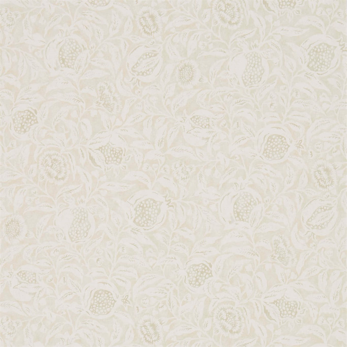 SANDERSON Annandale Wallpaper Contemporary, Floral Ivory,Stone  Gravure - Wide Width Printed Wallpaper - DDAM216396