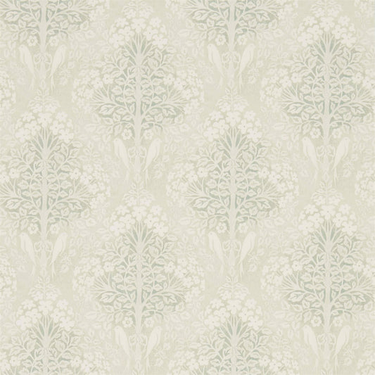 SANDERSON Lerena Wallpaper Classic Floral Willow  Gravure - Wide Width Printed Wallpaper - DDAM216400