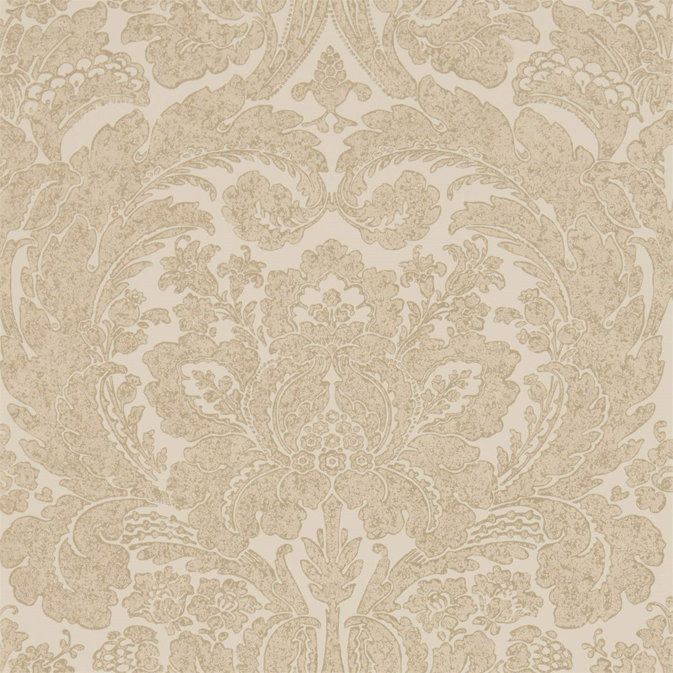 SANDERSON Courtney Wallpaper Damasks Gold  Gravure Printed Wallpaper - DDAM216407