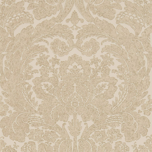 SANDERSON Courtney Wallpaper Damasks Gold  Gravure Printed Wallpaper - DDAM216407