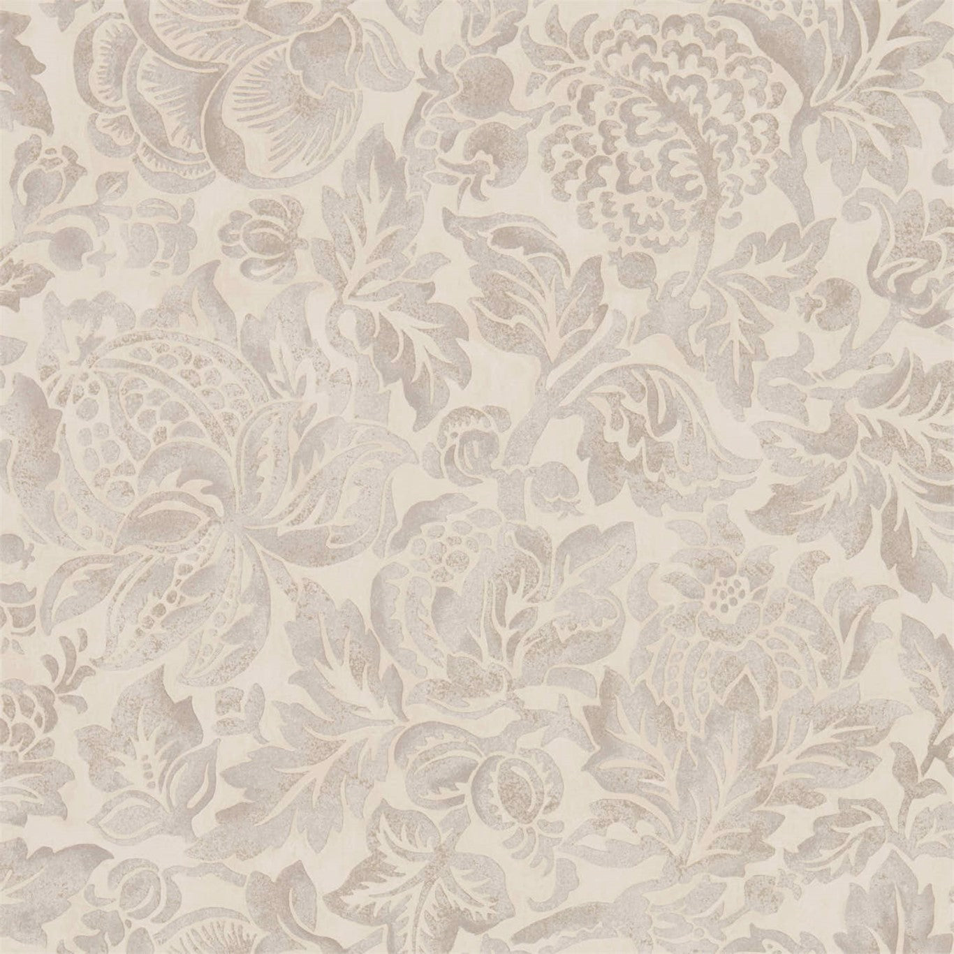 SANDERSON Thackeray Wallpaper Classic Floral Fig  Gravure Printed Wallpaper - DDAM216413