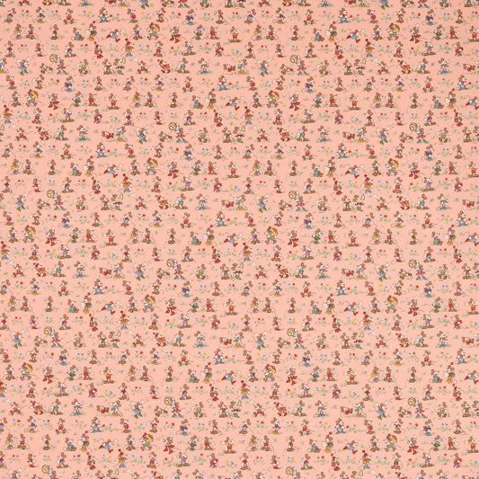 SANDERSON Mickey & Minnie Fabric Kids Blancmange   - DDIF227143