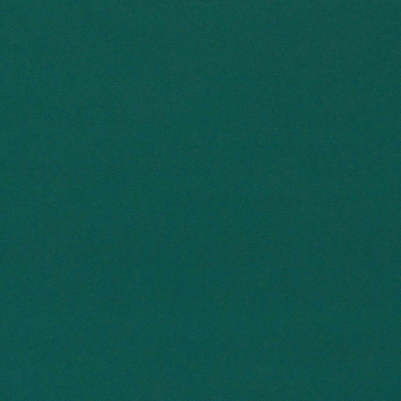 Solid bottle green fabric swatch.