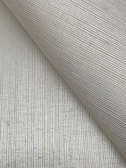 York Wallcoverings Grasscloth and Natural Resource Maguey Sisal Silver Wallpaper Traditional Grasscloth Metallics   - DE8995NWFD