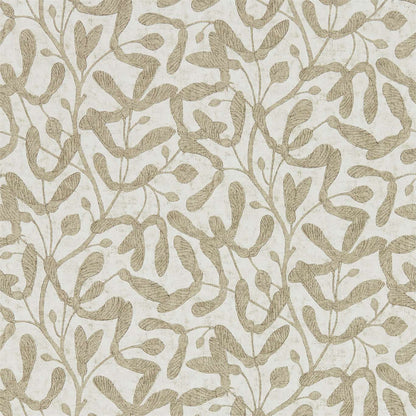 SANDERSON Sycamore Trail Wallpaper Leaves , Trees Gold  Gravure Printed Wallpaper - DEBB216501
