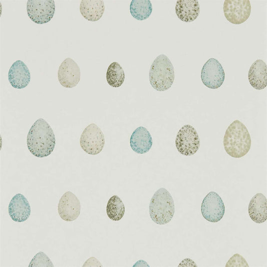 SANDERSON Nest Egg  Wallpaper Other Eggshell,Ivory  Gravure Printed Wallpaper - DEBB216502