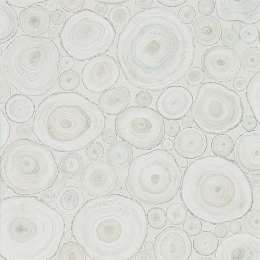 SANDERSON Alnwick Logs Wallpaper Leaves , Trees Driftwood  Gravure - Wide Width Printed Wallpaper - DEBB216508