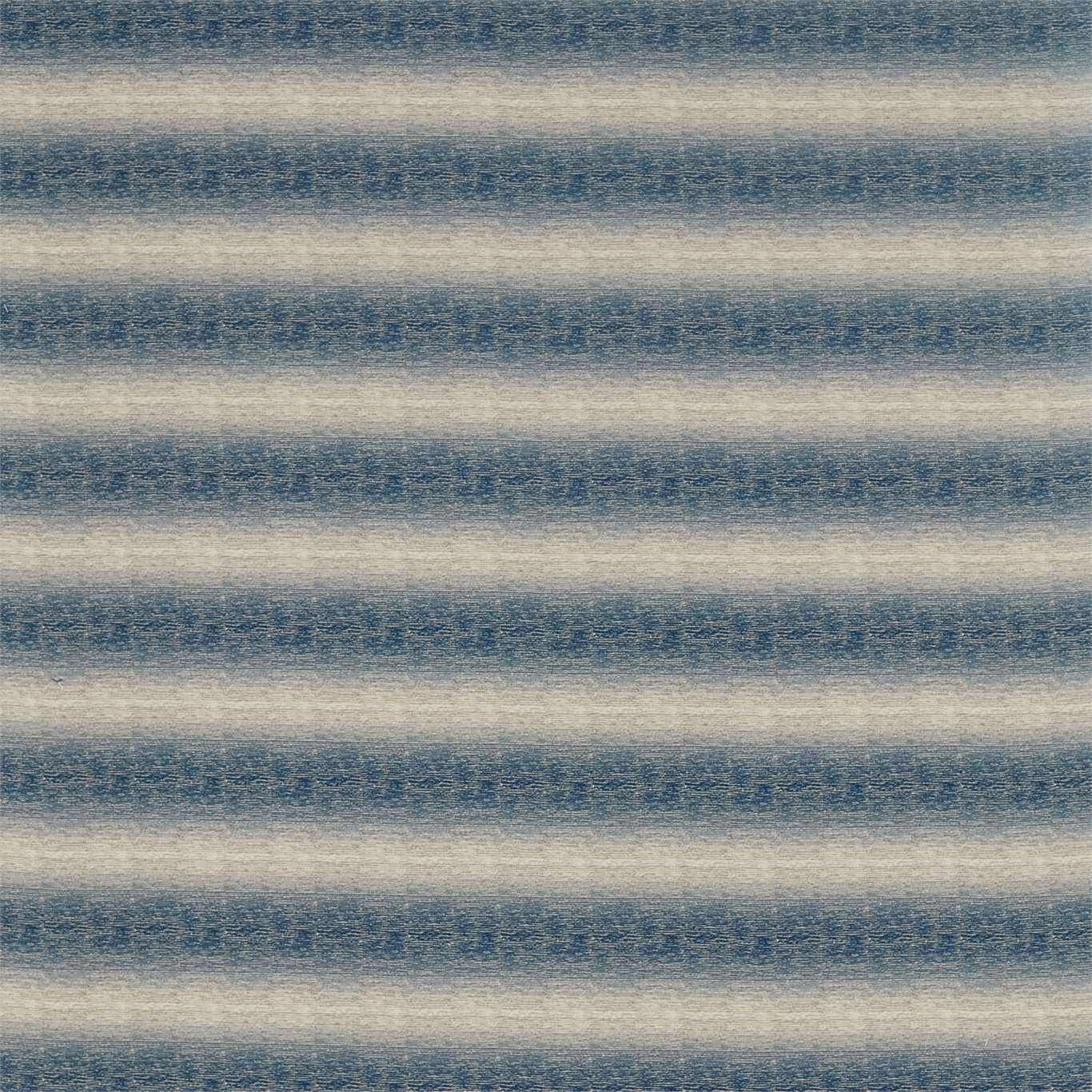 SANDERSON Misty Haze Fabric Stripes Indigo   - DEBW236565