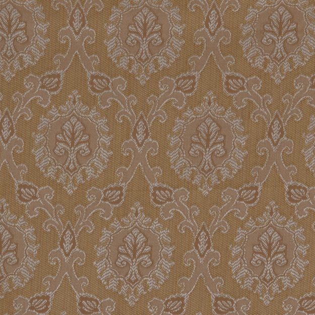 JF Fabrics DELANO 11 Fabric Traditional,Floral Yellow,Gold  Damask,Jacquard,Strie - 4772311 J3754