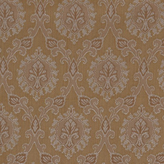 JF Fabrics DELANO 11 Fabric Traditional,Floral Yellow,Gold  Damask,Jacquard,Strie - 4772311 J3754
