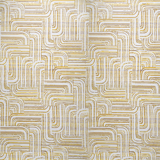 NICHOLASJOHN INC NJ-CHARLOTTE Honey Geometric,Contemporary   Fabric - NJ25-796