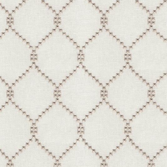 JF Fabrics DEMI 31 Fabric Traditional,Transitional,Contemporary,Diamond Creme/Beige  Embroidery,Texture,Linen Texture - 6473231 J8001