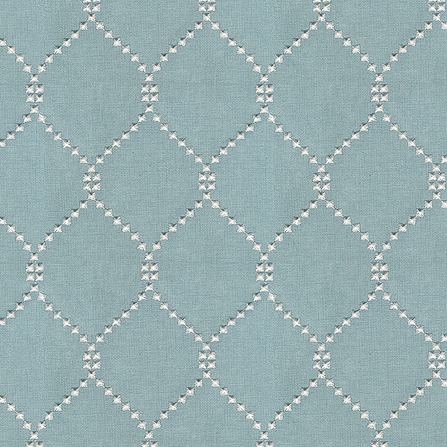 JF Fabrics DEMI 63 Fabric Traditional,Transitional,Contemporary,Diamond Blue  Embroidery,Texture,Linen Texture - 6473263 J8001